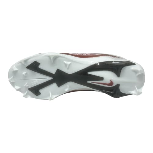 Image of Nike Alpha Menace 4 Elite Football Cleats (FD7036-600, University Red /Team Red /Black /White)