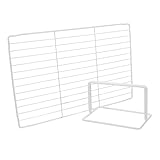 BAZEITFLOW Freezer Separator Kühlschrank Organizer Metallregal-trenner Einstellbarer Eiscreme-teiler Aus Eisengewebe Für Übersichtliche Lagerung Gefriertruhen Und Kühlschränken