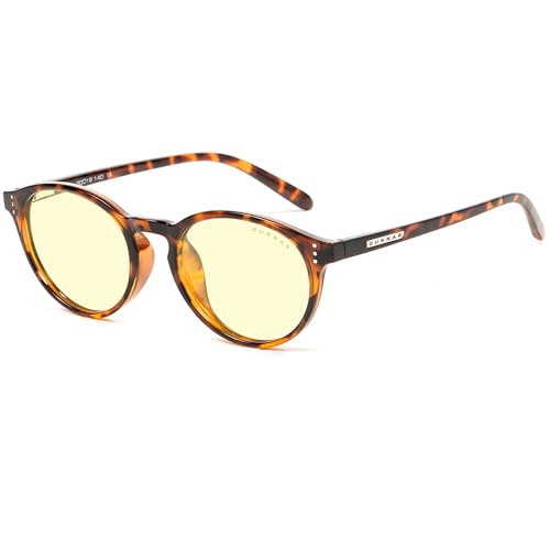 Gunnar - Tortoise Attache Gaming Glasses - Blue Light Blocking Glasses - 35% Blue Light Protection, 100% UV Light, Anti-Reflective To Protect & Reduce Eye Strain & Dryness