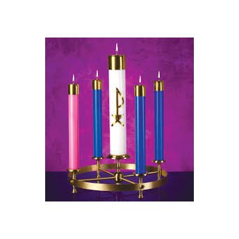 Religious Supply Refillable Christ Candle