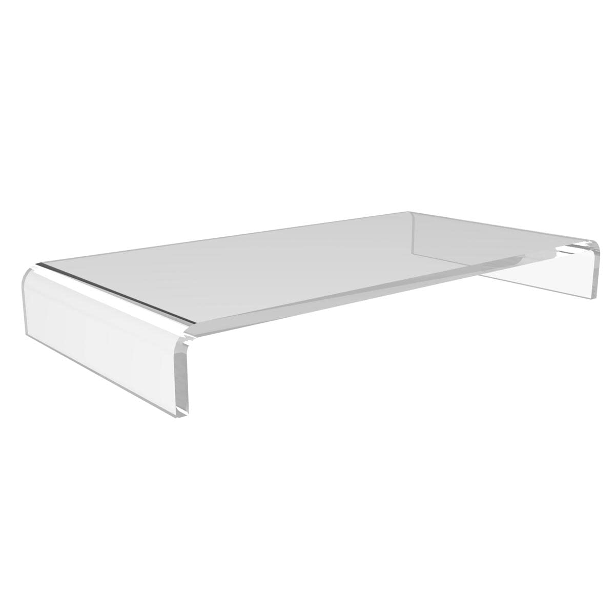 Displaypro Clear Acrylic Riser Display Stand (W300 D75 H100 T8)