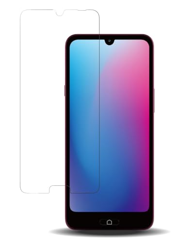 【Corallo】 らくらくスマートフォン a らくらくスマートフォン Lite 対応 フィルム 9H 強化ガラス 気泡防止 防 指紋 ガラスフィルム 指紋防止 撥油 スマホ ガラス 保護フィルム [ らくらくスマートフォンa A401FC らくらくスマー