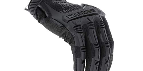 Guantes M Pact® 0,5 mm Covert de Mechanix Wear (Mediana, Negro entero)