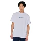 [チャンピオン] 半袖 丸首 抗菌防臭 速乾 UVカット 高通気 スクリプトロゴプリント ショートスリーブTシャツ バレーボール C3-DV315-010-L