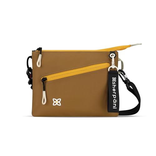 Image of Sherpani Zoom, Small Crossbody Purse, Nylon Crossbody Bag, Lightweight Cross Body Bag, Sleek Dual Pouch, Purses for Women