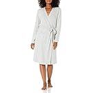 Amazon Essentials Women's Cozy Lounge Long-Sleeve Robe with Belt and Pockets