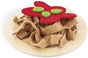 Janod - Pasta Mix - Pasta Set - Imitation Kitchen and Dinette Toy - 58 Elements Included in Wood, Cardboard and Felt - FSC Certified - Water-Based Paint - Suitable for Ages 3 and Above, J06598