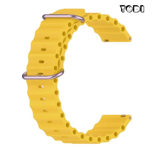 Image of YODI New Edition Magnetic Buckle Soft Silicone Sport Strap Band for Redmi Watch 5 Active Smart Watch For Men Women Compatible with Mi Watch Active 5