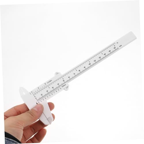 Calibrador de plástico portátil 4 piezas para medir 150mm miniatura 3