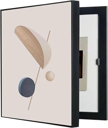 Cache-tableau électrique décoratif pour masquer le compteur du salon ou couloir