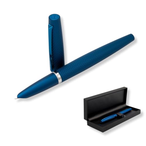 Diplomat Viper Blue Guilloche Fountain...