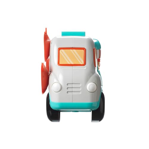Nuby Ice Cream Shop Bubble Machine Bath Toy - Suction Cups, Blue, 10 x 24 x 20 cm - Image 3