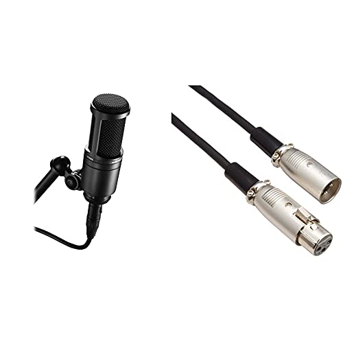 AUDIO-TECHNICA AT2020 ܵ ũ  ATL458A  3.0 XLR ̺ Ʈ