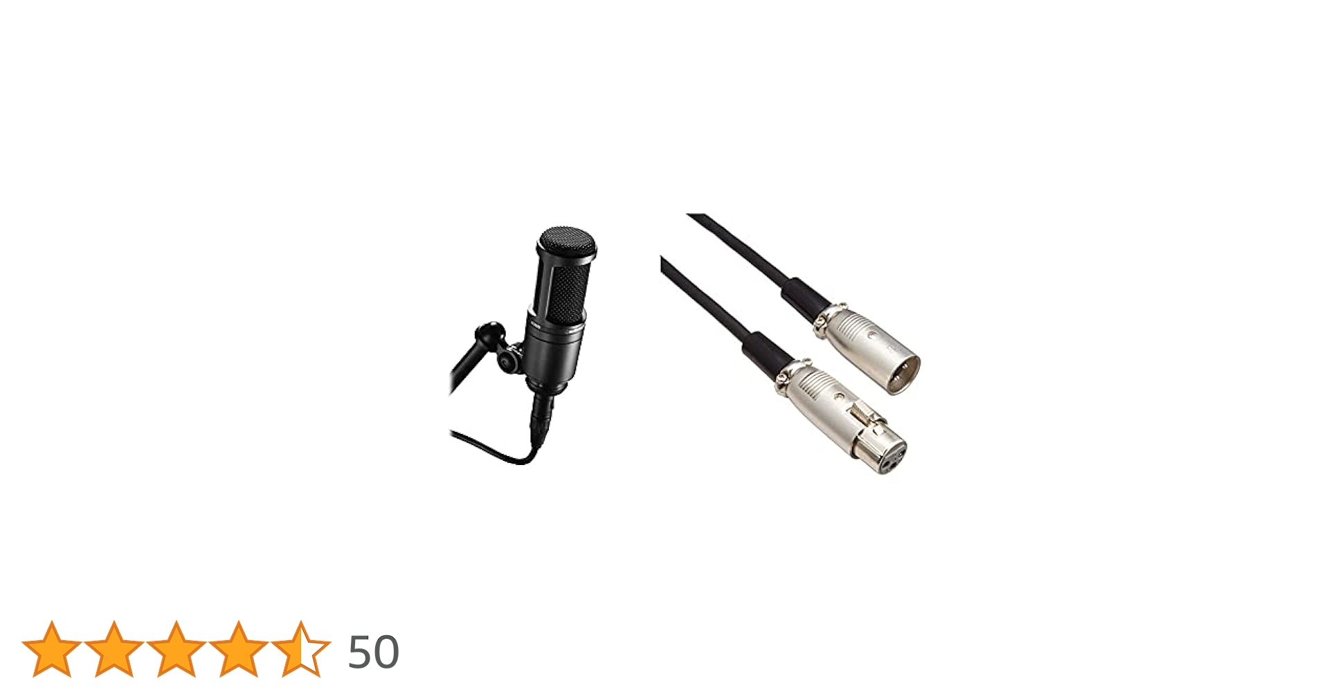 【値下げ中】AT2020＆マイクケーブル Amazon.co.jp: オーディオテクニカ コンデンサーマイクロホン