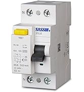 Disjoncteur Différentiel 40A 30mA Type A | 2 Pôles 230V | Protection Fuite | Montage Rail DIN | GYL10