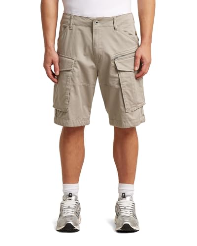 G-STAR Rovic Zip Relaxed Shorts, Size 40, Color Beige – Ansicht 1