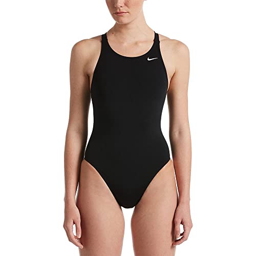 Nike Damen Fastback One Piece Schwimmanzug, Negro (Black), 34 EU