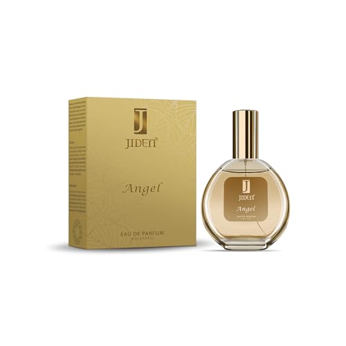 Image of Jiden Luxury Angel Eau De Parfum for Woman Gift, 30ml with Jasmine, Patchouli & Orange | Floral Long Lasting Edp Fragrance Scent for Her, Liquid Scent for All Occasions | Perfume For Girls