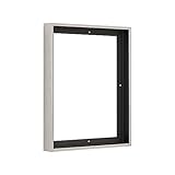 PIXY CANVAS Floater Frame 16x20 for 1-1/2 (1.5) inch Deep Canvas Paintings/Canvas Prints/Wood Canvas Panels/Wall Art/Wall Decor/Home Decor/Artwork (Antique Silver, 16 x 20 inch, Portrait)