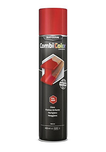 Rust-Oleum Combicolor, une protection supérieure en métal, 0.4 kg, Bright red -RAL 3000, 1