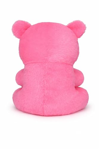 Image of Pink Teddy Bear with Heart - 20 cm Soft Plush Stuffed Toy for Kids, Girls & Babies | Cute Love Teddy Gift for Birthday, Valentine, Anniversary & Special Occasions