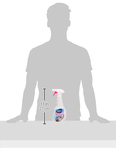 Sidolux Professional Bathroom Liquid Cleaner Spray|Active Formula Removes sediment and Streak Free Cleaning, Cleans Floor, Grease, Grime, Soap Scum, Hard-Water Stains, Tiles, Washbasin, 500ml