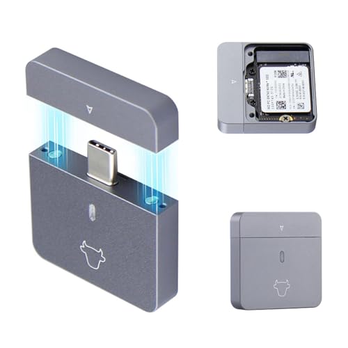 NVMe 2230 SSD ケース USB3.2 Gen2 外部ボックス アルミニウム合金 NVME シングルプロトコルサポート 10Gbps PCIE NVME 2230 SSD 用 USB C アダプター SSD UASP SSD