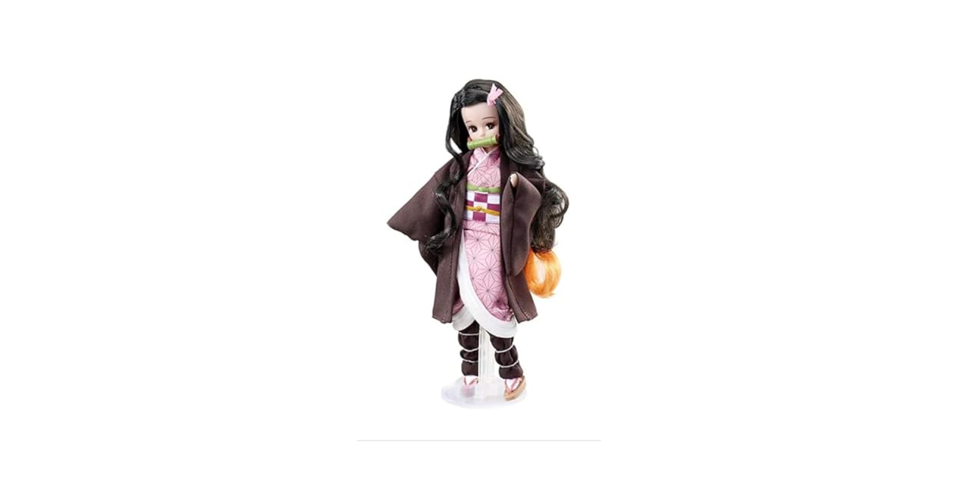 新品 鬼滅の刃 竈門 禰豆子ドール フィギュア 人形  クリスマス プレゼント 鬼滅の刃】DOLPokke『小さくなった禰豆子（ねずこ）』ドルポッケ