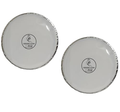 Gawharet El Fan Drum Head/Skin para Doumbek/Darbuka 8.75"/9" transparente (transparente/blanco 9") Gawharet El Fan Drum Head/Skin para Doumbek/Darbuka 8.75"/9" transparente (transparente/blanco 9")