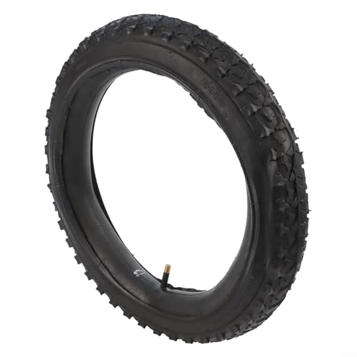 Neumático de goma de 16 pulgadas con tubo interior para bicicletas infantiles un paseo suave (neumático exterior de 16 x 2.125 +tubo interior)