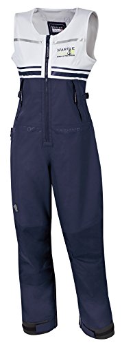 Marinepool Damen Segelhose Feresa Salopette, Navy/White, XL