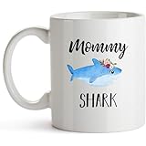 tazza in porcellana mug porcellana tazza colazione durevole tazza mug regali divertenti per natale regalo uomo donna 330 ml mamma squalo