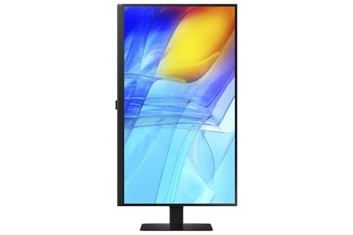 Image of SAMSUNG 27-in ViewFinity S8 (S80D) 4K UHD HDR10 High Resolution Computer Monitor with Ergonomic Stand - LS27D802EANXGO