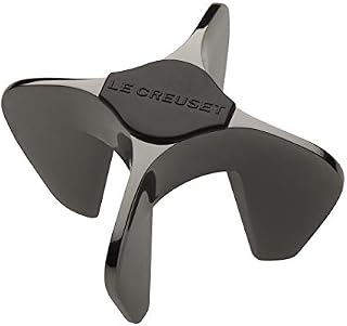 Le Creuset Champagne and Sparkling Wine Bottle Opener, Screw-Top Cork Remover, Champagne Star, Model SW-100, Black NickeLitre, 59995016000625