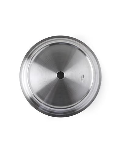 Image of KMW Ergonomic Design Plate Cover 25 Cm(Satin Finish) | for Effortless Food Preparation | Multi-Purpose Build