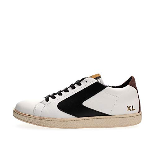 Valsport1920 VTXL01M Tournament Men's Sneakers Shoes, White Black, white black, 44 EU