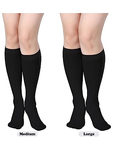 SATINIOR Knee High Socks for Women Thigh High Tube Socks Women Athletic Tall Long Stockings for Halloween Cosplay Daily Wear3