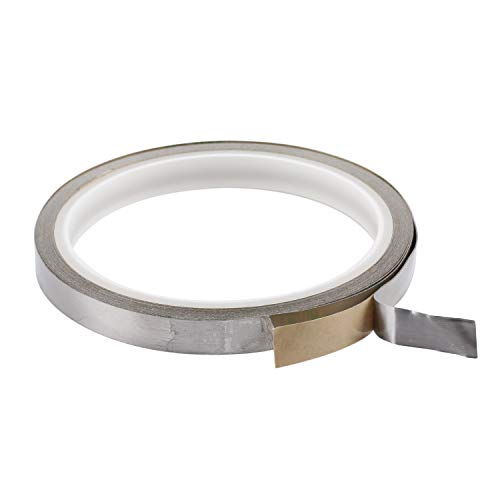 SummerHouse 3/8'' x 197'' Squash Tennis Racquet Pickleball Paddle Racket Lead Tape Weight Silver Self-Adhesion Golf Clubs Head SwingWeight 0.35g Per Inch - Image 4