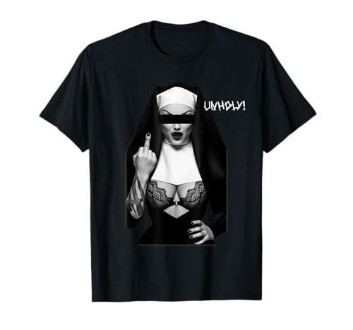 Unholy Nonne Sexy Tatouage T-Shirt