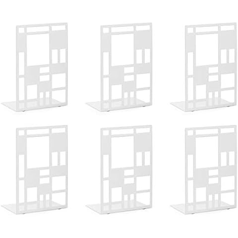 INNÔPLUS Metal Bookends for Organising Books Cover
