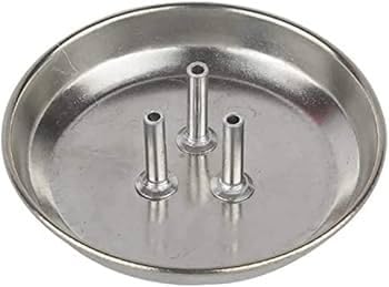 Image of Royals Pack of 2 | Stainless Steel Agarbatti Stand with Plate Stainless Steel Incense Holder | Dhoop Stick Holder | Agarbatti Stand | (Small)