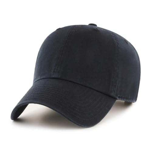 47 Classic Clean Up Adjustable Dad Hat Cap - One Size (US Alpha One Size Classic Black)