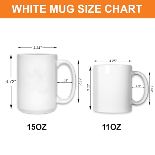 Taza de café personalizada para mamá diseño manos miniatura 2