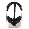 YIPU Siliconen vervangbare hoes voor Oculus Quest 2, Oculus Quest 2 Cover All-in-One Virtual Reality Headset Pad, Zweet…