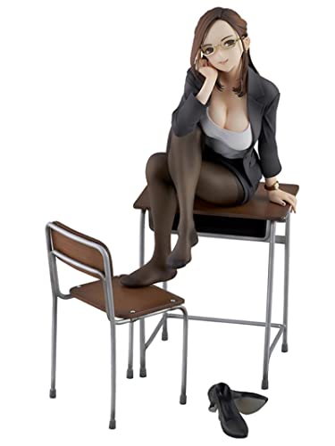 Jcamz Yom Tights Miru Tights Gogatsubyou Sensei Ga Pvc Action Figure Anime Figure Model Doll Gift To #TOP4