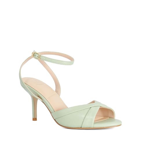 Dune London Ladies MYLIA Ankle Strap Open Toe Sandals Size UK 8 Heeled Sandals