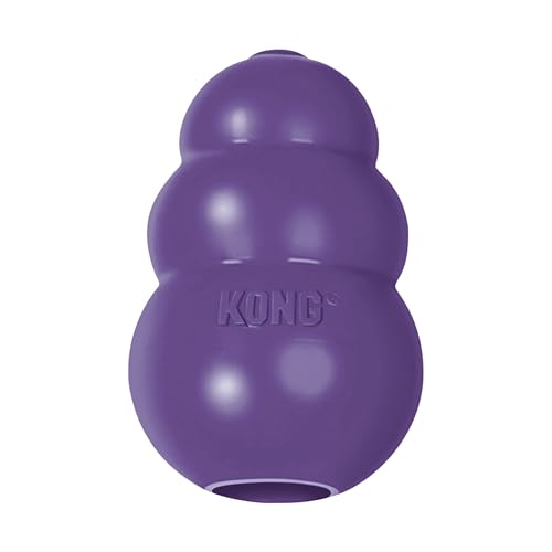 KONG Senior - Dog Toy with Gentle, Natural Rubber -