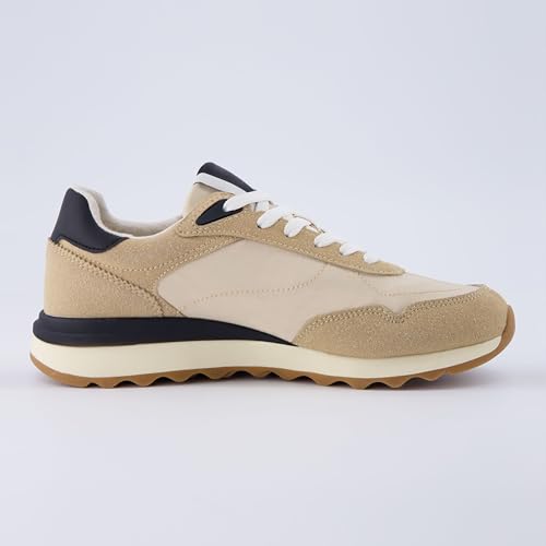 CUSHIONAIRE Women's Kicks lace up Nylon Sneaker +Comfort Foam, Wide Widths Available4