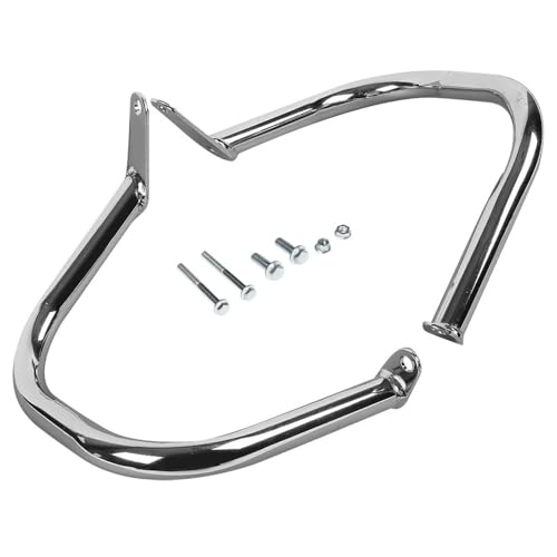 Pare-chocs moto XVS650 et V-Star en acier chrome haute résistance pour customisation rétro