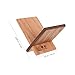 1pc Kalimba Bracket Wooden Kalimba Stand Instrument Stand Thumb Piano Bracket Solid Wood Display Stand Wooden Stand Finger Piano Holder Thumb Piano Stand Kalimba Piano Stand